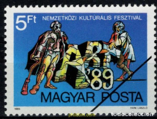 Sellos: 794519 MNH HUNGRIA 1989 FESTIVAL DE ARTE