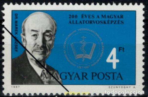 Sellos: 794527 MNH HUNGRIA 1987 VETERINARIO