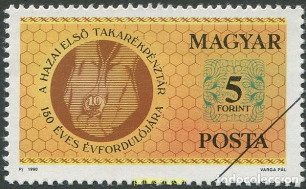 Sellos: 711861 MNH HUNGRIA 1990 BANCA NACIONAL