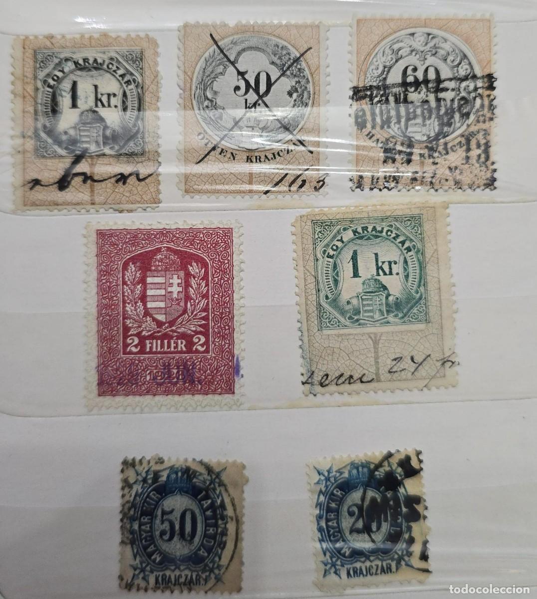 Sellos: MI) 1928 HUNGARY, REVENUE STAMPS, WITH CANCELLATIONS