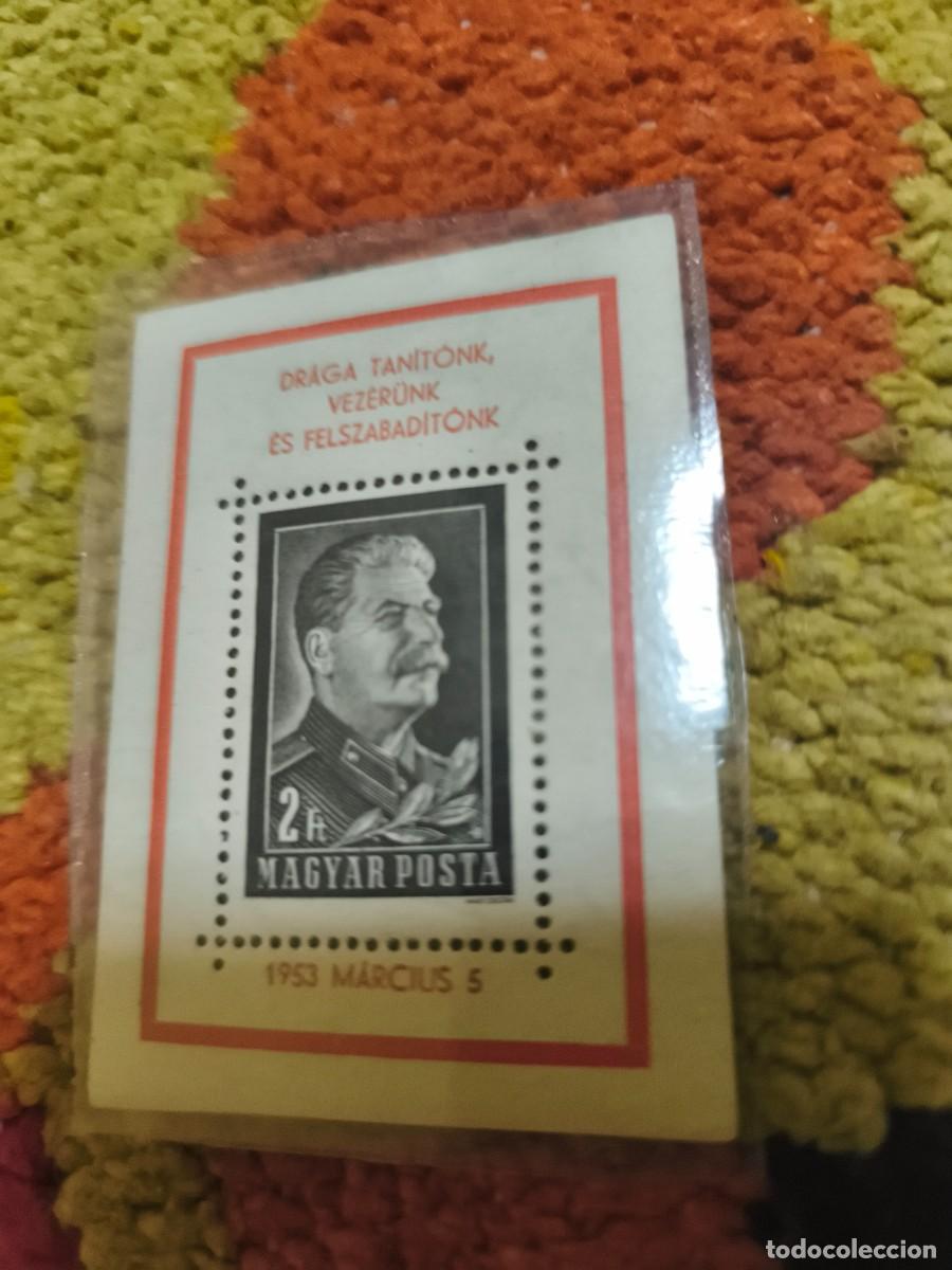 Sellos: Hoja bloque de Stalin