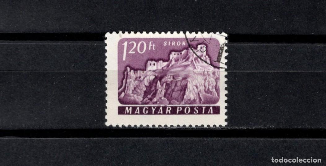 Sellos: Sello usado. Castillo de Sirok. Sello de 1,20 florines. 1961 marzo. Yvert 1339C.