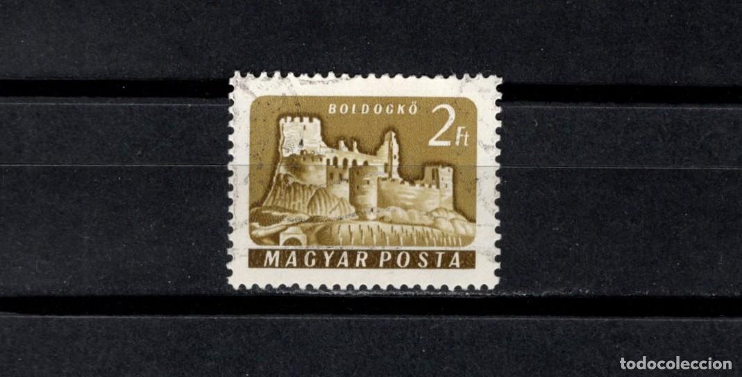 Sellos: Sello usado. Castillo de Boldogk&ouml;. Sello de 2 florines. 1961 marzo. Yvert 1341A.