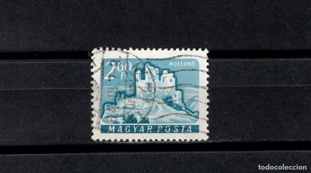 Sellos: Sello usado. Castillo de Hollok&ouml;. Sello de 2,60 florines. 1961 marzo. Yvert 1341B.