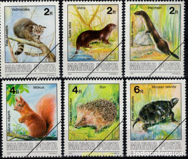 Sellos: 794556 MNH HUNGRIA 1986 FAUNA