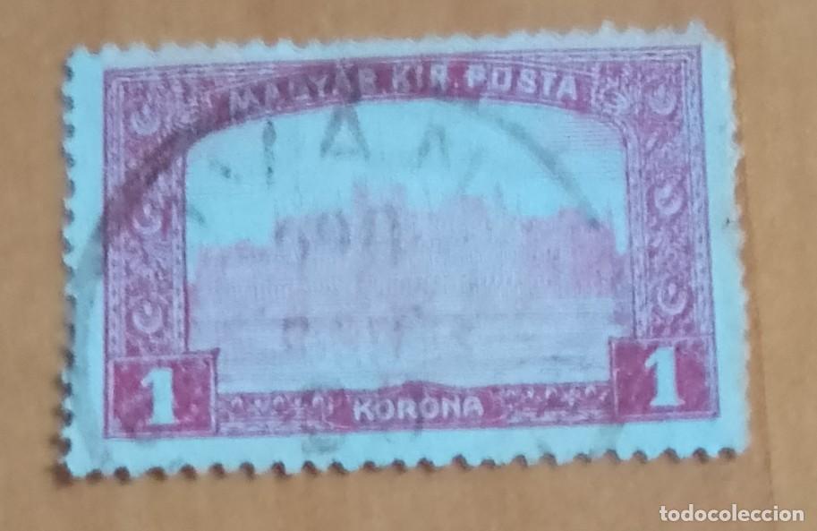 Sellos: HUNGRIA - V/F 1 KORONA - PARLAMENTO