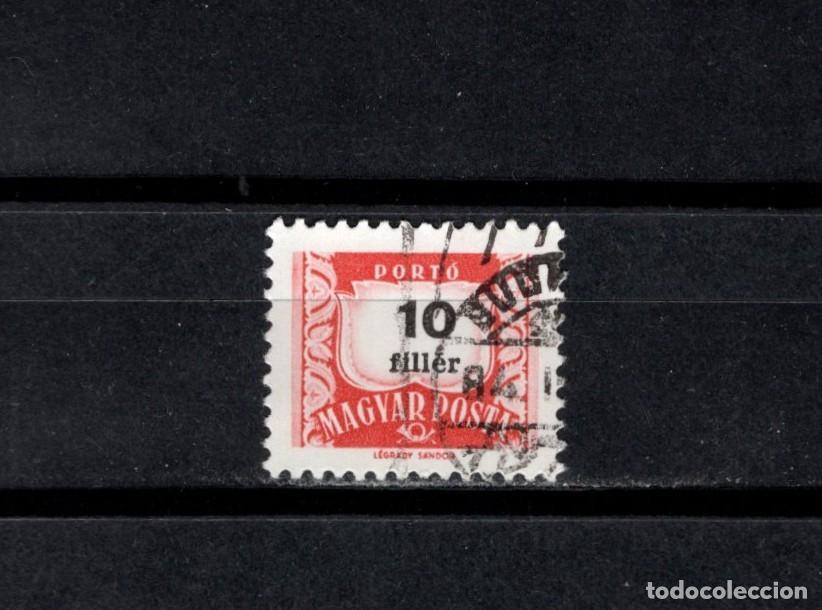 Sellos: Sello usado. Tasas Postales. Sello de 10 filler. 1964. Yvert T219B.