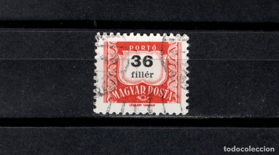 Sellos: Sello usado. Tasas Postales. Sello de 36 filler. 1964. Yvert T226B.