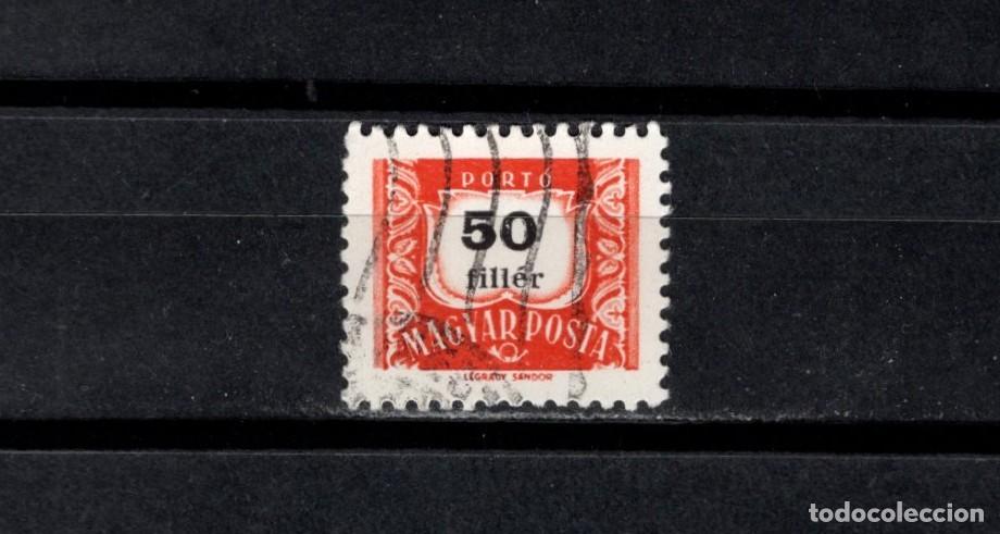 Sellos: Sello usado. Tasas Postales. Sello de 50 filler. 1964. Yvert T228B.