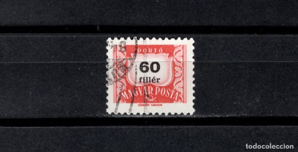Sellos: Sello usado. Tasas Postales. Sello de 60 filler. 1964. Yvert T229B.