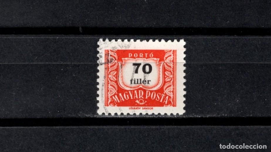 Sellos: Sello usado. Tasas Postales. Sello de 70 filler. 1964. Yvert T230B.