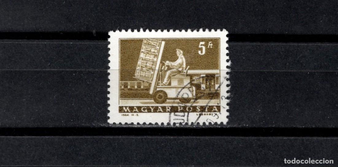 Sellos: Sello nuevo. Carretilla hidraulica. Marzo de 1964. Sello de 5 florines. Yvert 1573.