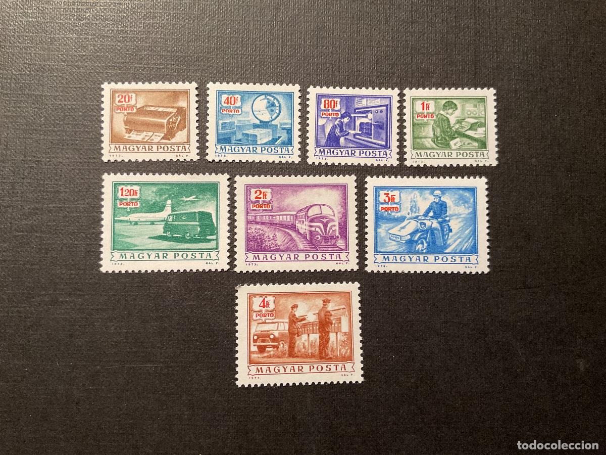 Sellos: HUNGRIA N&ordm; YVERT TASA 235/2*** A&Ntilde;O 1973. MOTIVOS DIVERSOS