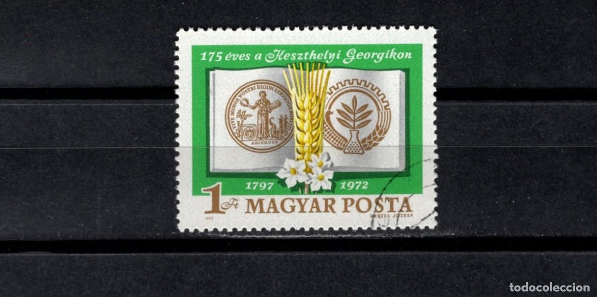Sellos: Usado. 175 aniversario de la Georgikon en Keszthelyi. Sello de 1 florin. 1972 septiembre. Yvert 2255