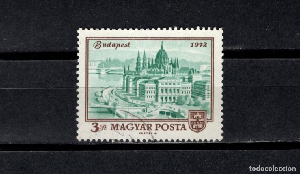 Sellos: Usado. Centenario unificaci&oacute;n de Pest, Buda y Obuda. Sello de 3 florines. 1972 septiembre. Yvert 227