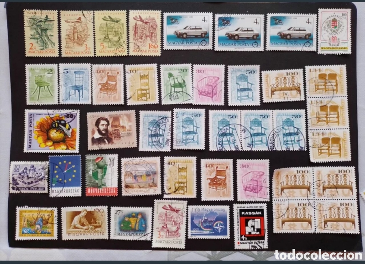 Sellos: LOTE DE SELLOS HUNGR&Iacute;A - Foto 5