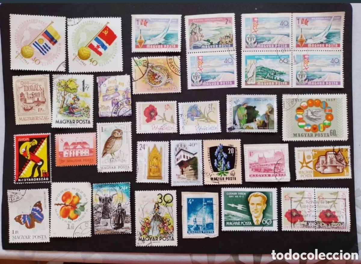 Sellos: LOTE DE SELLOS HUNGR&Iacute;A - Foto 6