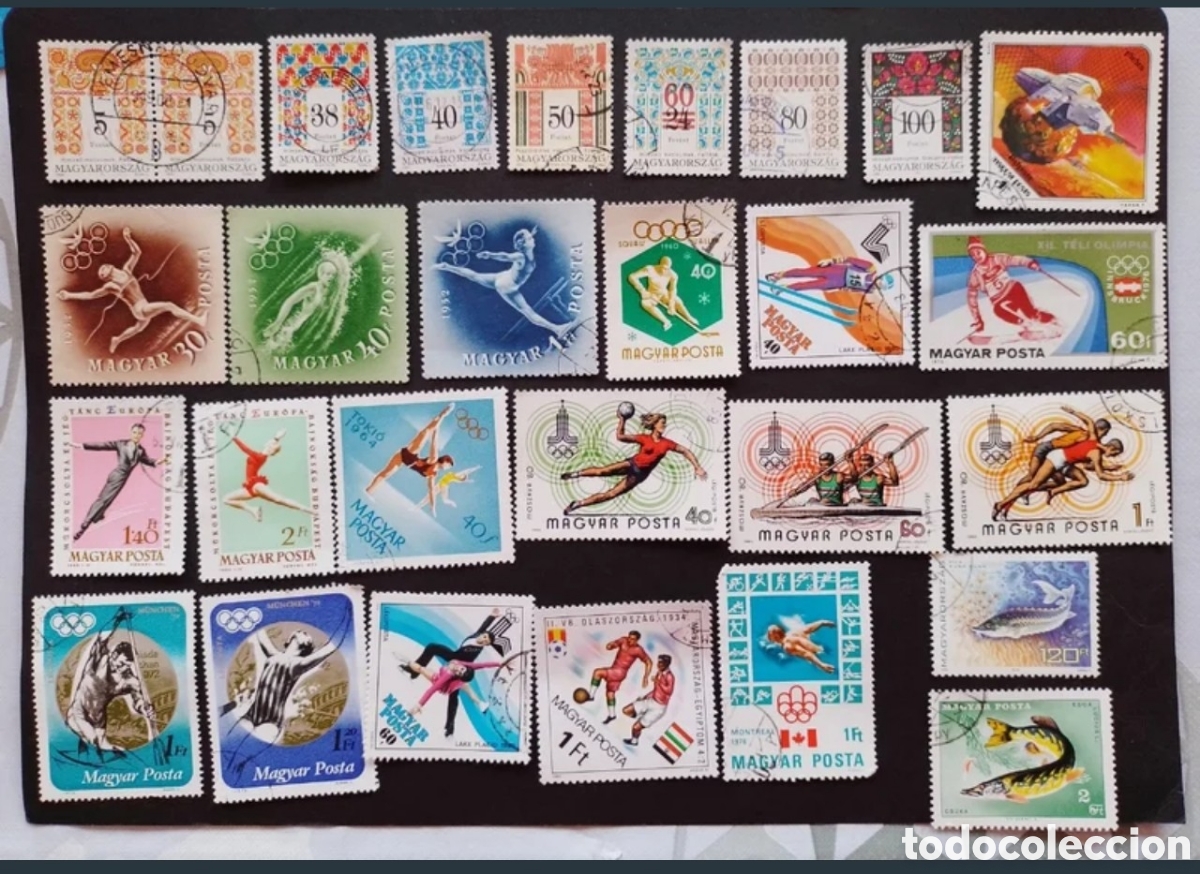 Sellos: LOTE DE SELLOS HUNGR&Iacute;A - Foto 8