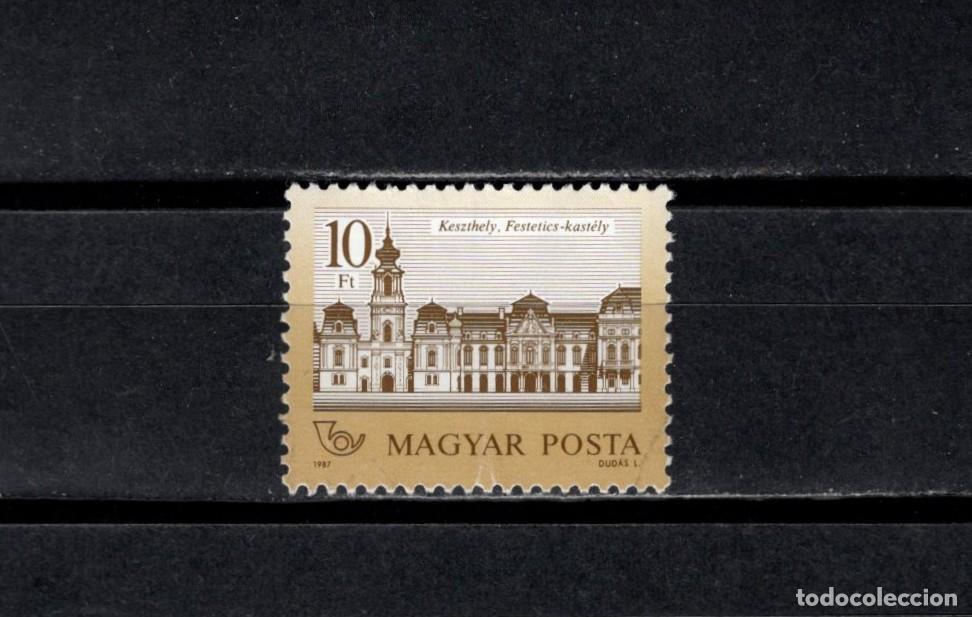 Sellos: Sello usado. Castillos. Familia Festetics. Keszthely. Sello de 10 florines. 1987 mayo. Yvert 3110.