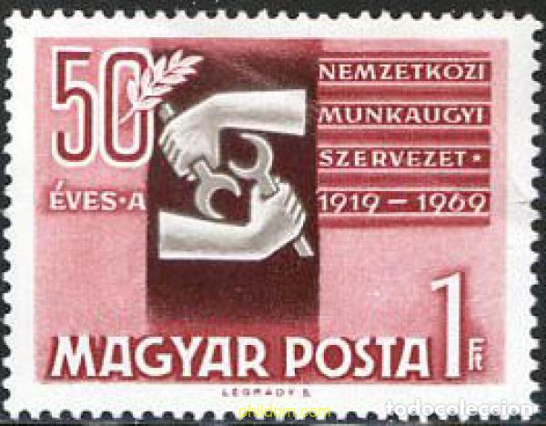 Sellos: 191303 MNH HUNGRIA 1969 ANIVERSARIOS