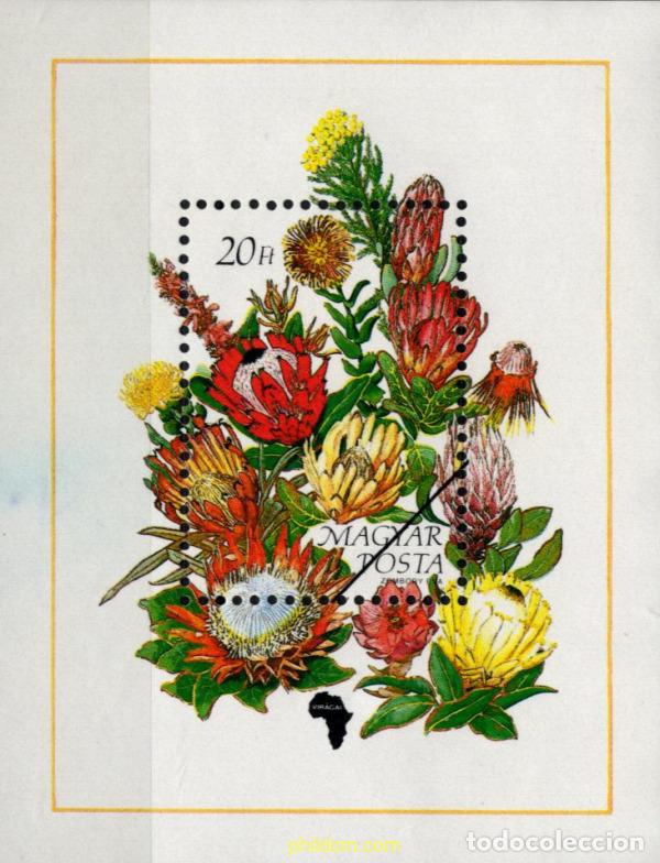 Sellos: 795131 MNH HUNGRIA 1990 FLORES AFRICANAS