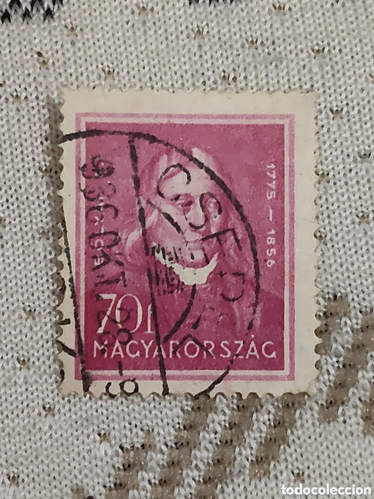 Sellos: Sello de Hungr&iacute;a matem&aacute;tico Farkas Bolyai 1932