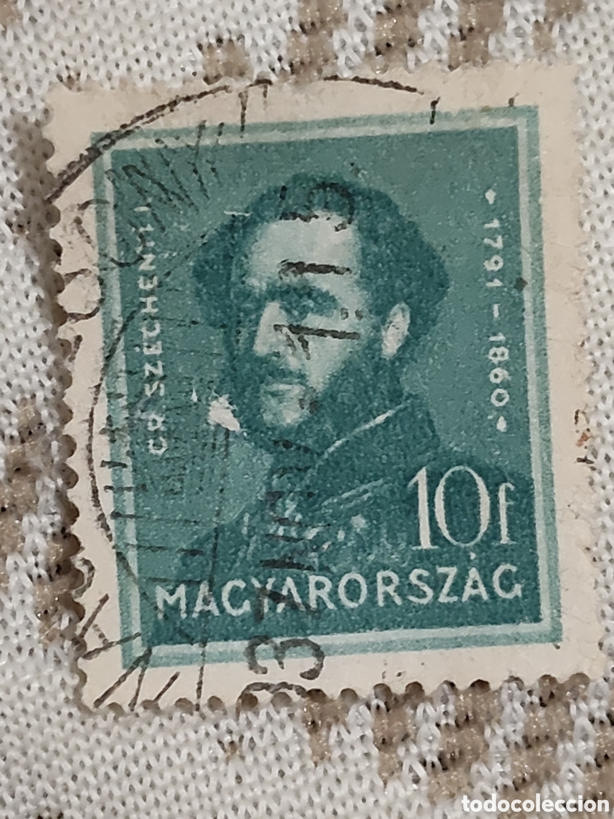 Sellos: Sello de Hungr&iacute;a Conde Istvan Szechenyi 1932