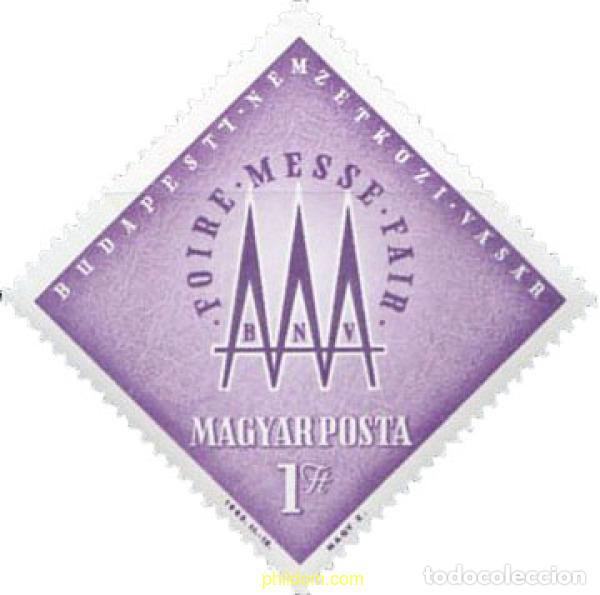 Sellos: 215371 MNH HUNGRIA 1963 FERIA INTERNACIONAL DE BUDAPEST