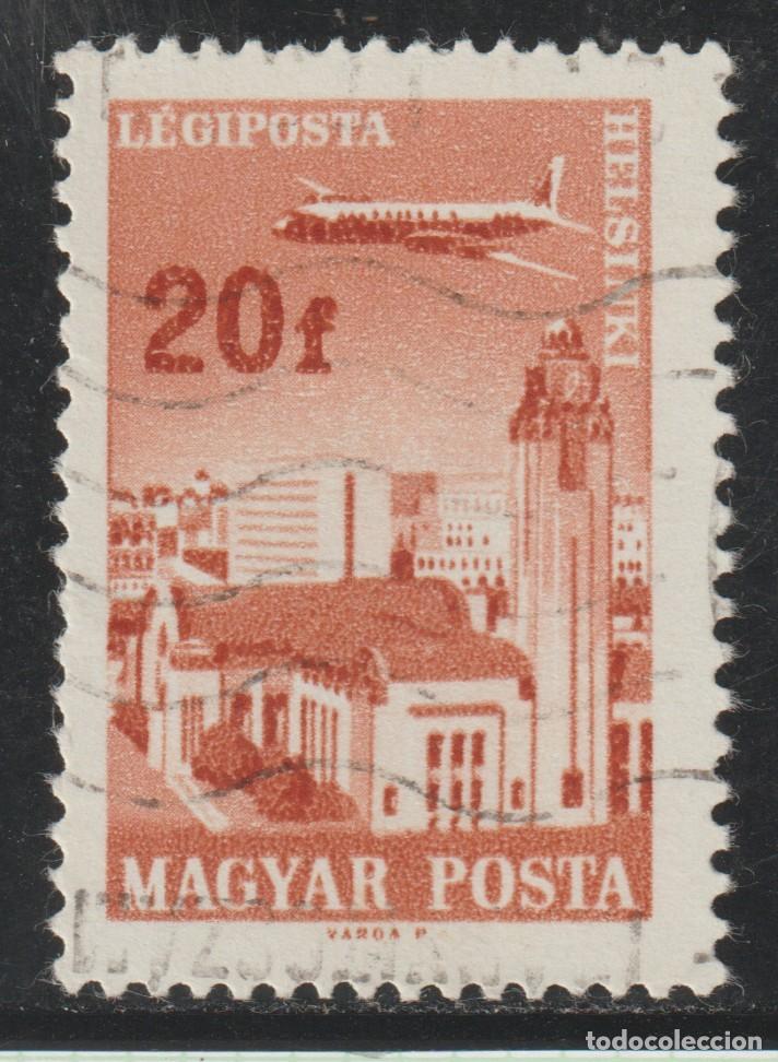 Sellos: HUNGRIA // YVERT 279 AEREO // 1966-67 ... USADO