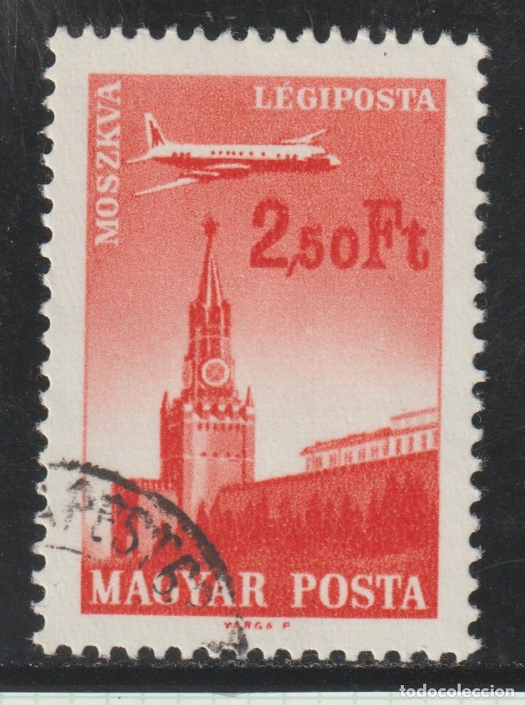 Sellos: HUNGRIA // YVERT 286 AEREO // 1966-67 ... USADO