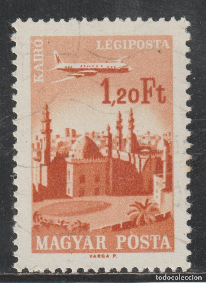 Sellos: HUNGRIA // YVERT 283 AEREO // 1966-67 ... USADO