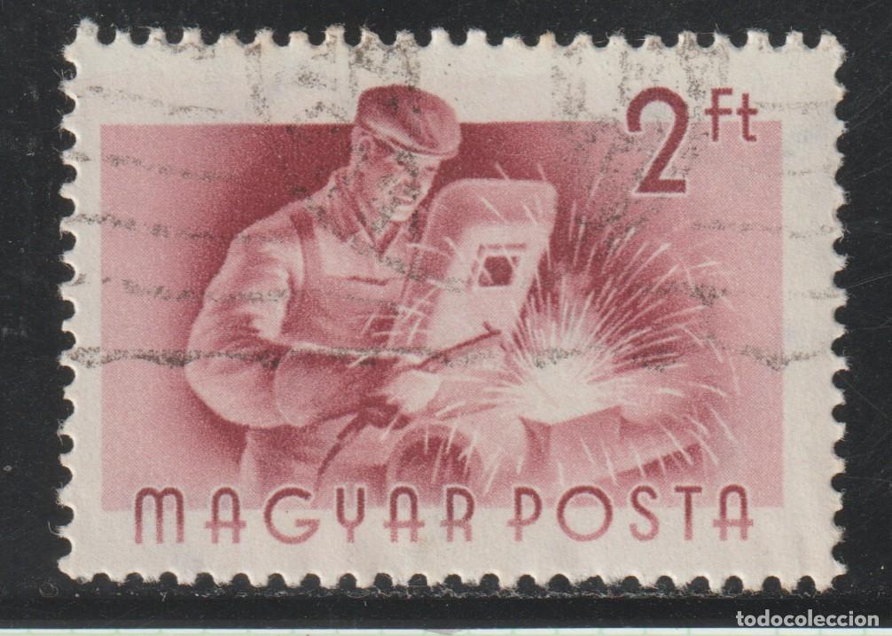 Sellos: HUNGRIA // YVERT 1172 // 1953-54 ... USADO