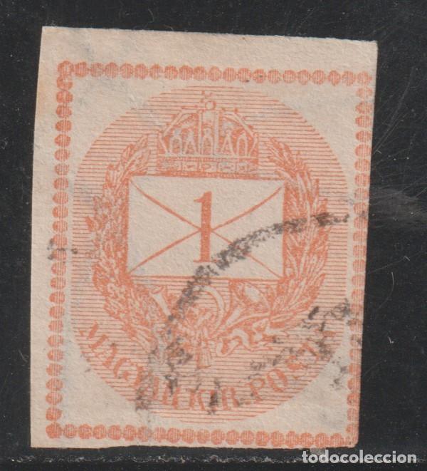 Sellos: HUNGRIA // YVERT 3 PERIODICOS // 1874 ... USADO