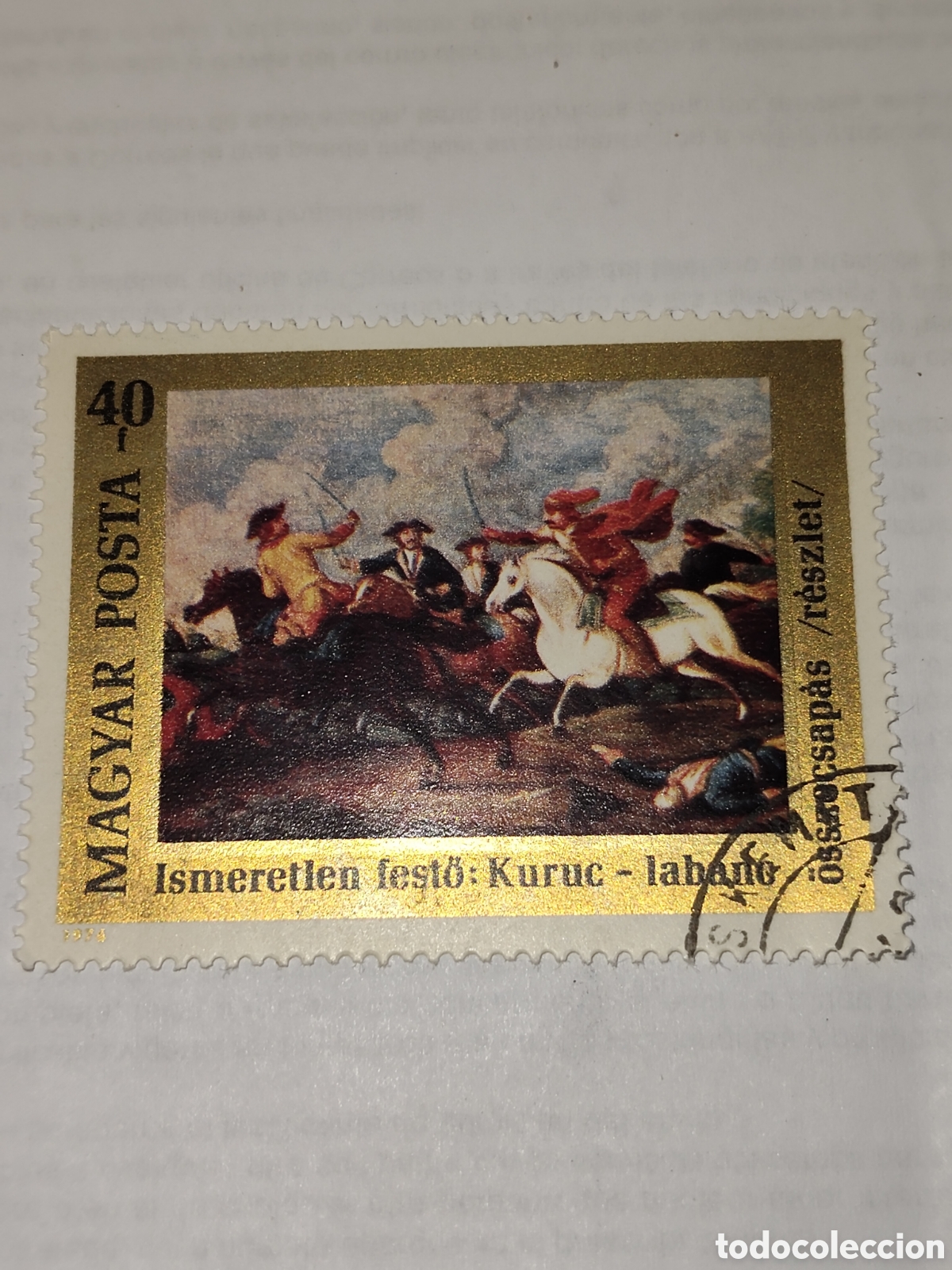Sellos: Sello de Hungr&iacute;a 300 aniversario del nacimiento del Pr&iacute;ncipe Ferenc Rakoczi ll detalle 1976