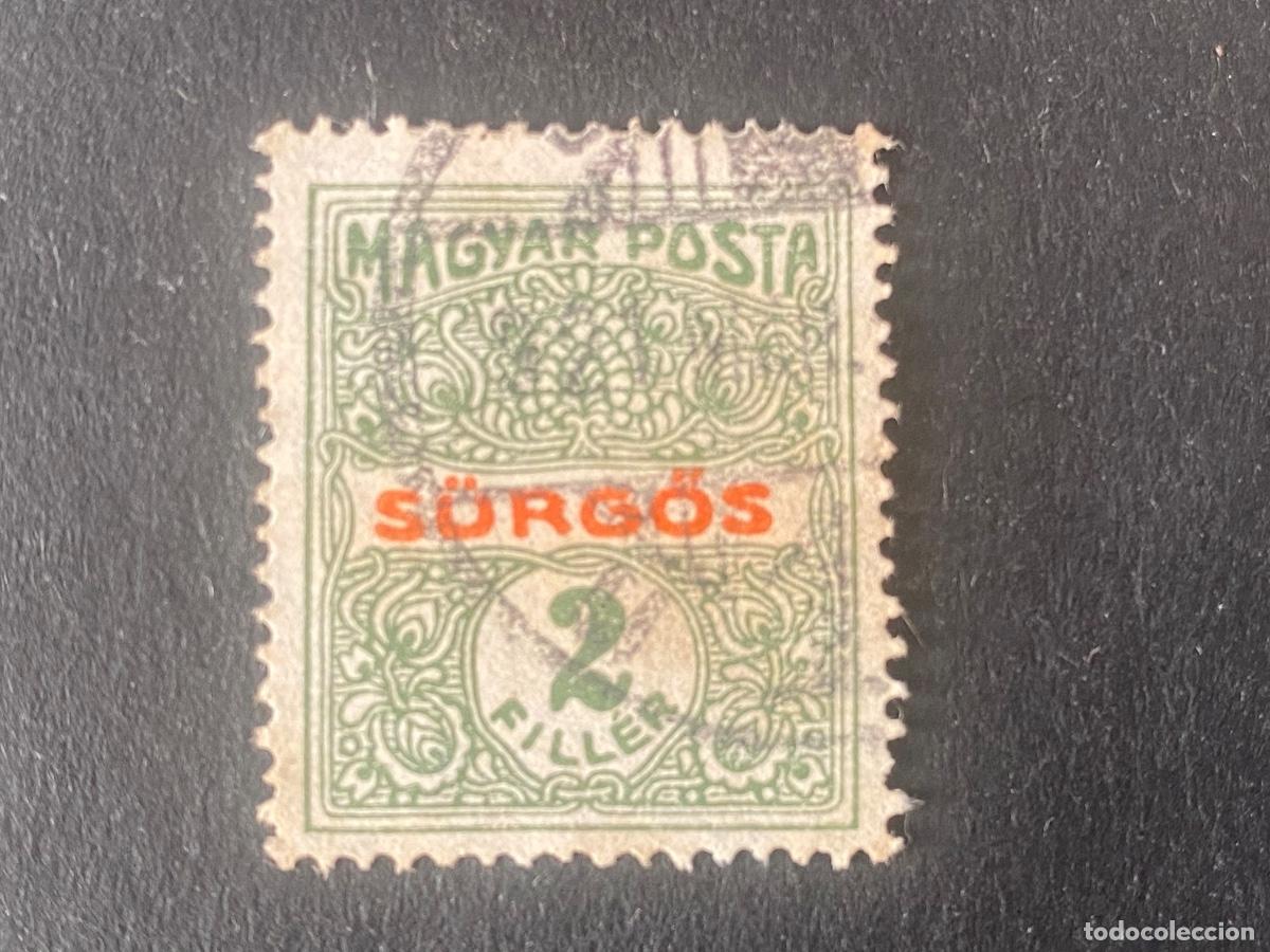Timbres: Hungria, sellos antiguo de Debrecen