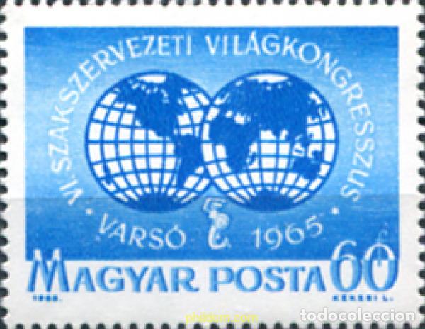 Sellos: 325194 MNH HUNGRIA 1965 CONGRESO