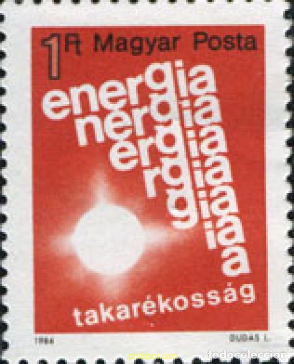 Sellos: 214137 MNH HUNGRIA 1984 ENERGIAS NO CONTAMINANTES
