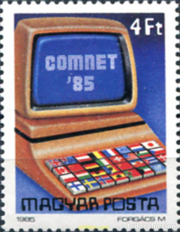 Sellos: 325398 MNH HUNGRIA 1985 INFORMATICA