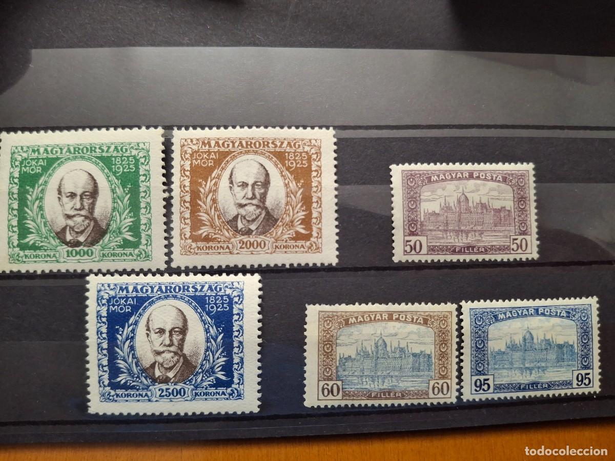 Sellos: HB1713 GRANDES SERIES MUNDIALES HUNGRIA 2 series sueltas