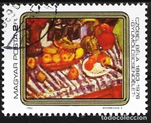 Briefmarken: Hungr&iacute;a 1983 - Mi 3635 - YT 2874 - Cuadro de B&eacute;la Cz&oacute;bel
