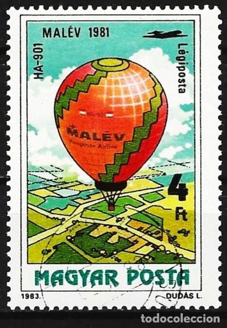 Briefmarken: Hungr&iacute;a 1983 - Mi 3604 - YT Pa 454 - Globo aerost&aacute;tico HA-901 ( A&eacute;reo )