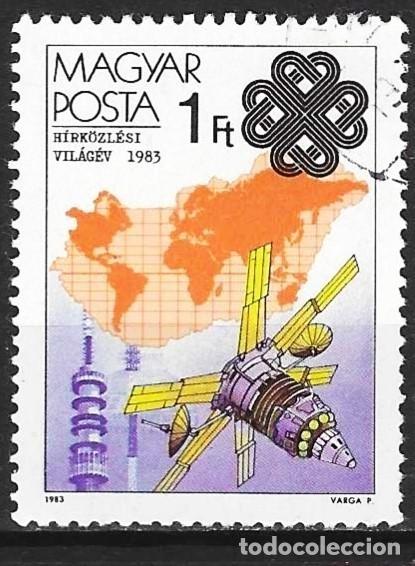 Briefmarken: Hungr&iacute;a 1983 - Mi 3636 - YT 2875 - Sat&eacute;lito de communicaiones