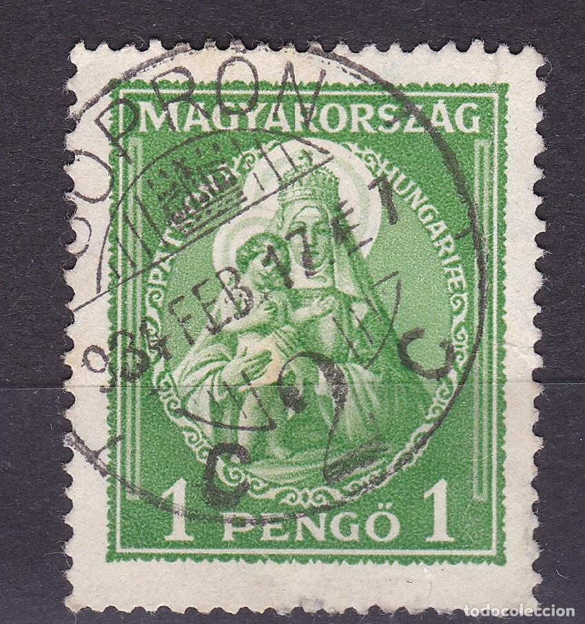 Sellos: Hungr&iacute;a. Antiguo sello filatelia