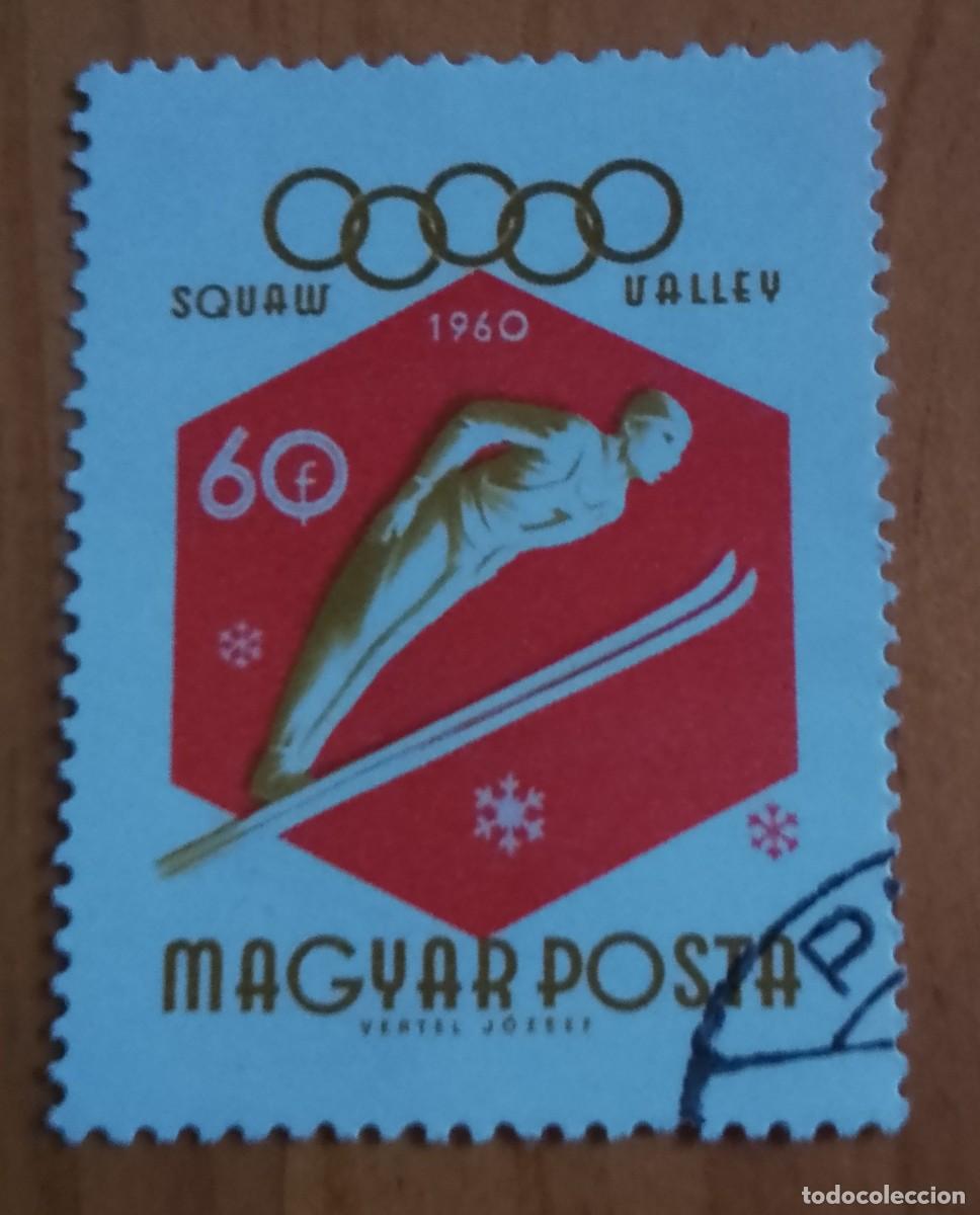 Sellos: HUNGRIA - V/F 60 F - JUEGOS OL&Iacute;MPICOS, 1960 - VER DESCRIPCI&Oacute;N