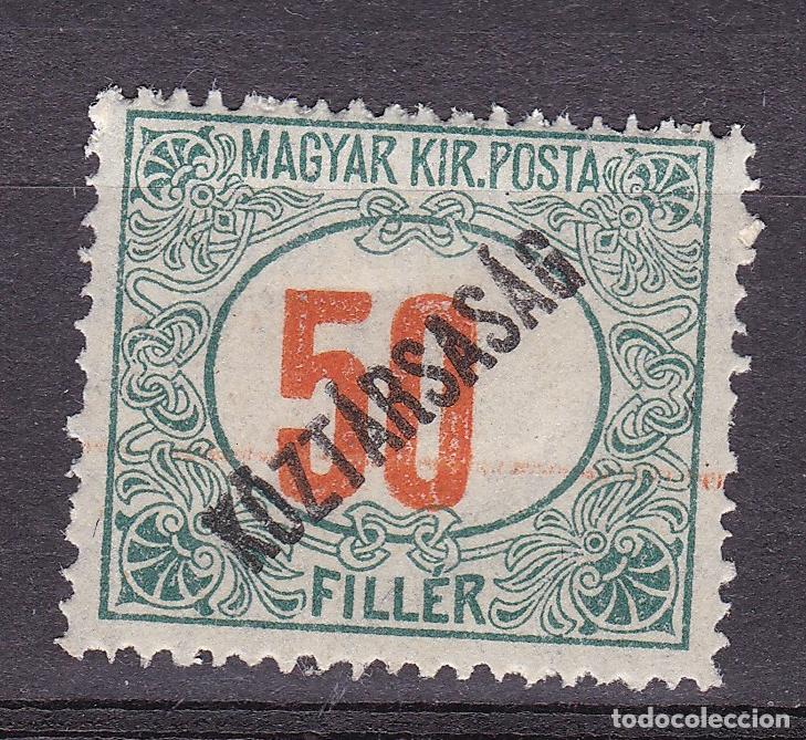 Selos: Hungr&iacute;a. Antiguo sello filatelia