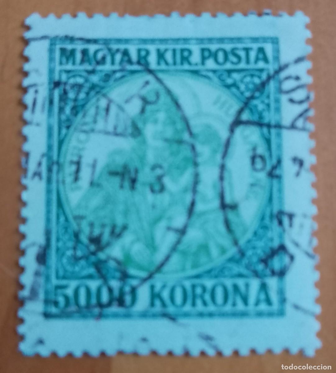 Stamps: HUNGRIA - LOTE 5000 KORONA - A&Ntilde;O 1921 - SANTA ISABEL, PATRONA DE HUNGRIA - VER DESCRIPCI&Oacute;N