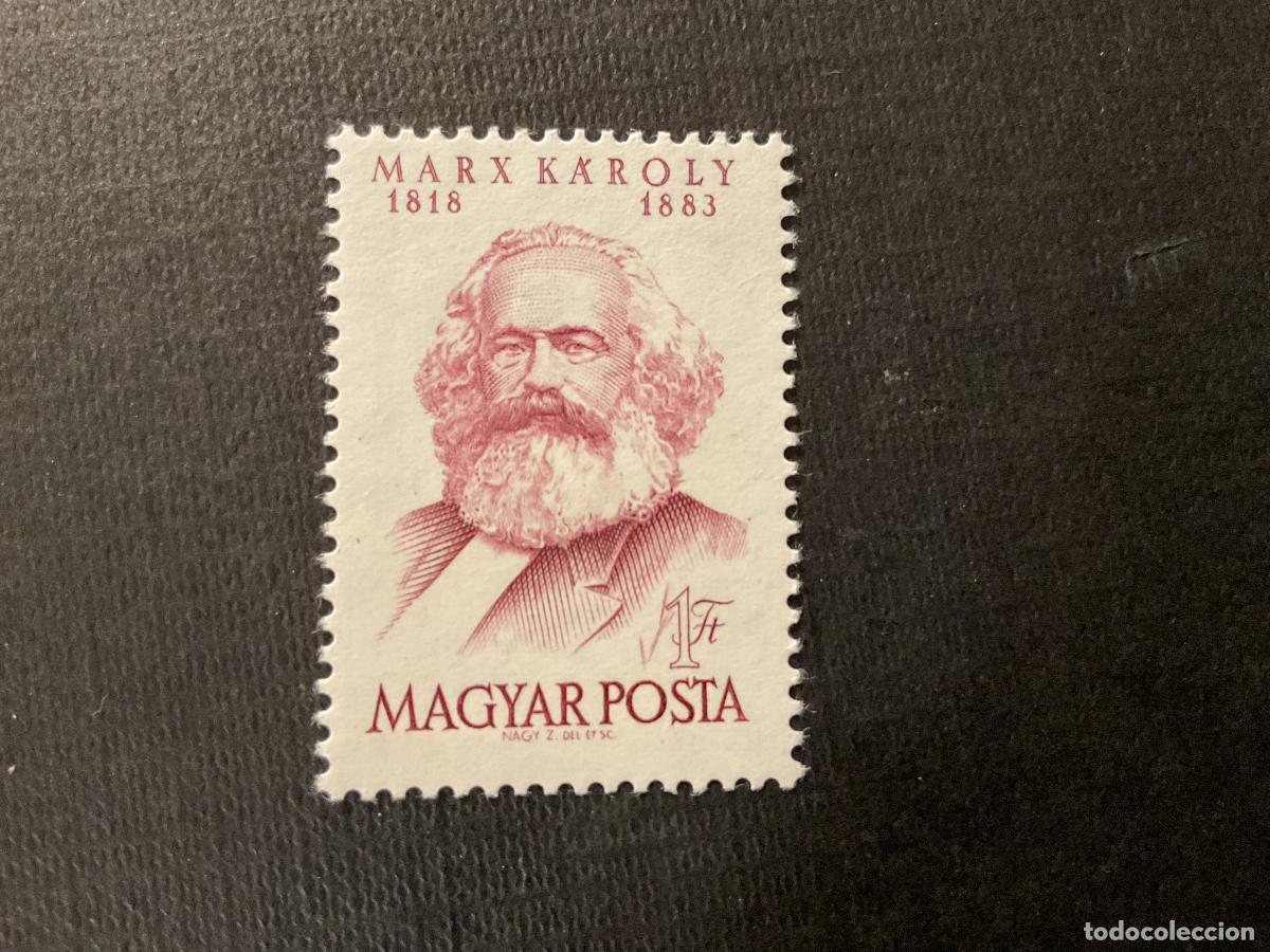 Sellos: HUNGRIA N&ordm; YVERT 1965*** A&Ntilde;O 1968. 150 ANIVERSARIO NACIMIENTO DE KARL MARX