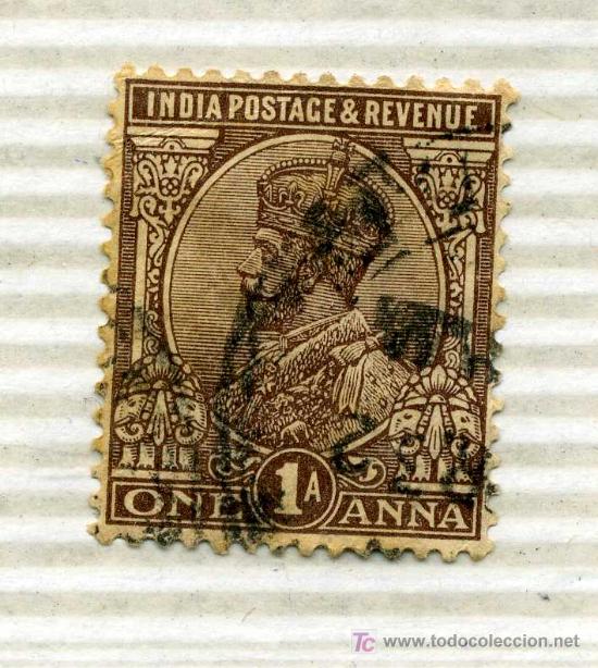 Sellos: INDIA BRITANICA SELLO USADO - Foto 1