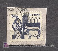 Sellos: INDIA, USADO - Foto 1