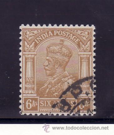 Sellos: india inglesa 135A usada, - Foto 1